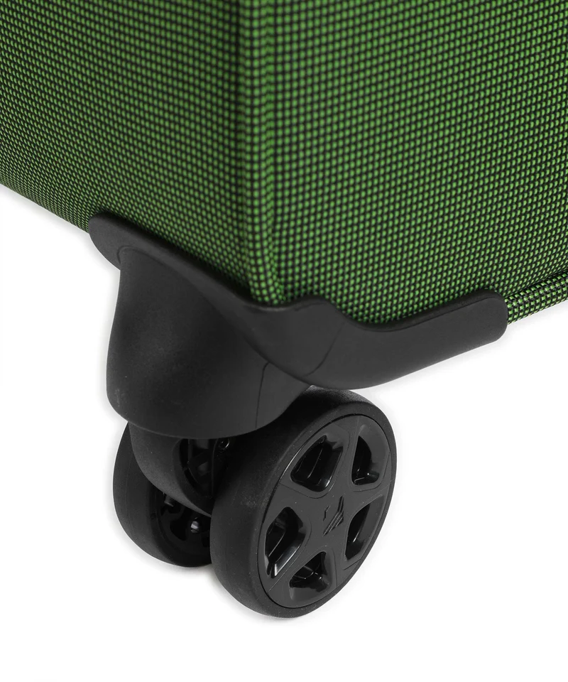 Travelite Cubis 4-Rollen Trolley green