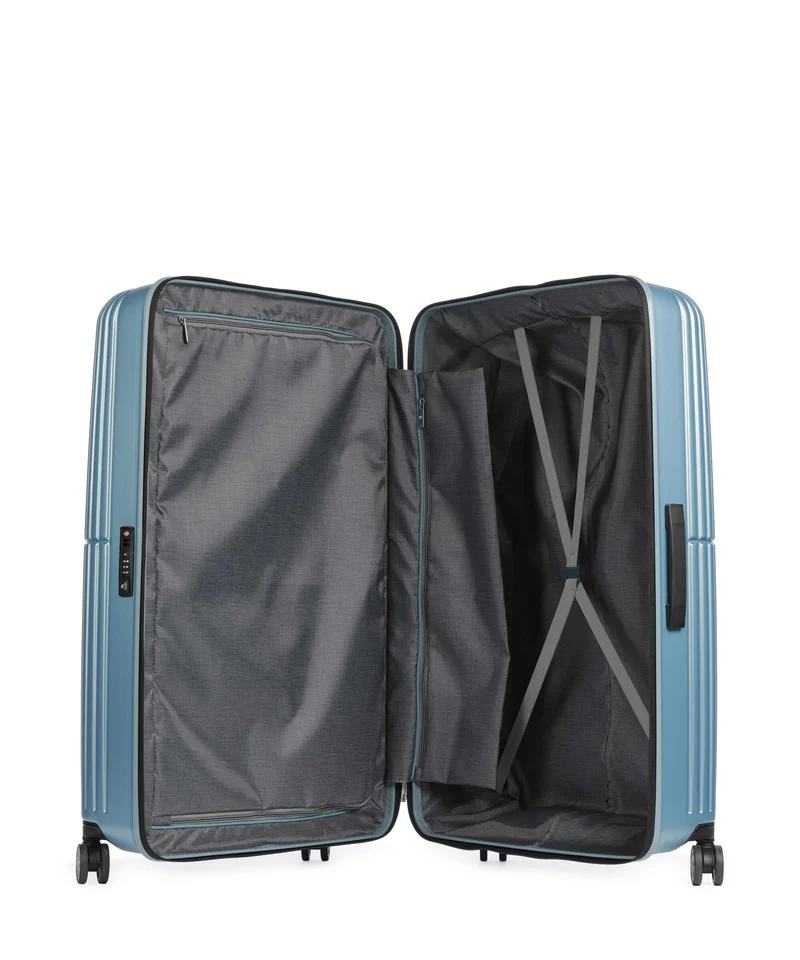 Samsonite Orfeo 4-Rollen Trolley sky silver