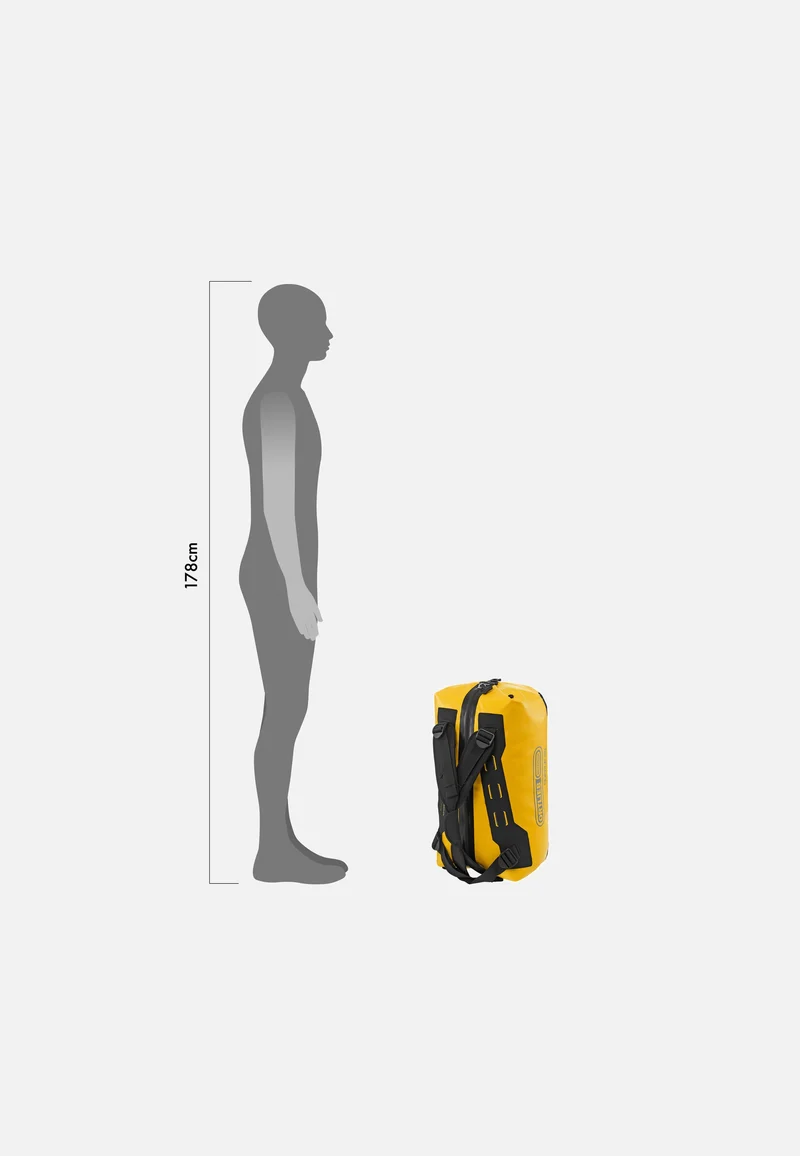 Duffle 40L Sonne-Schwarz - Duffle Bags