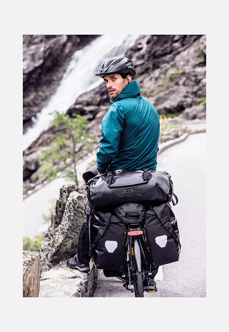 Back-Roller Schwarz - Fahrradtasche