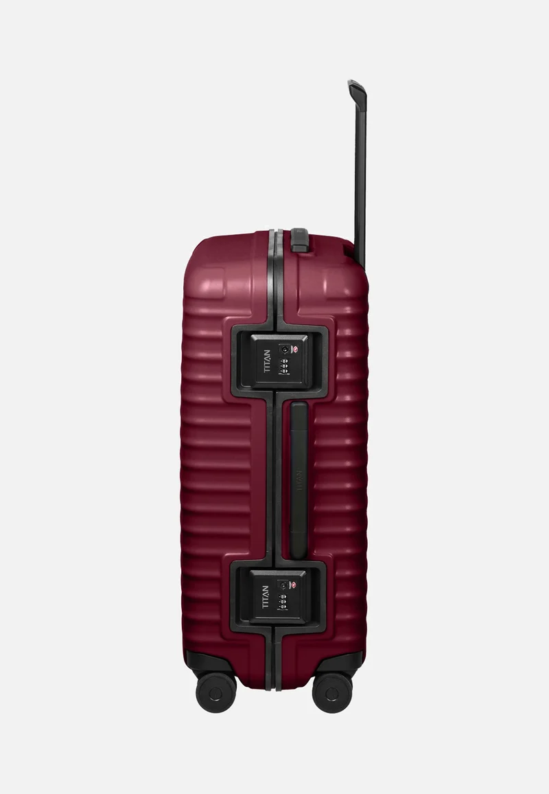 OVERSEAS 4w Trolley M+ Emberwood Red - Koffer