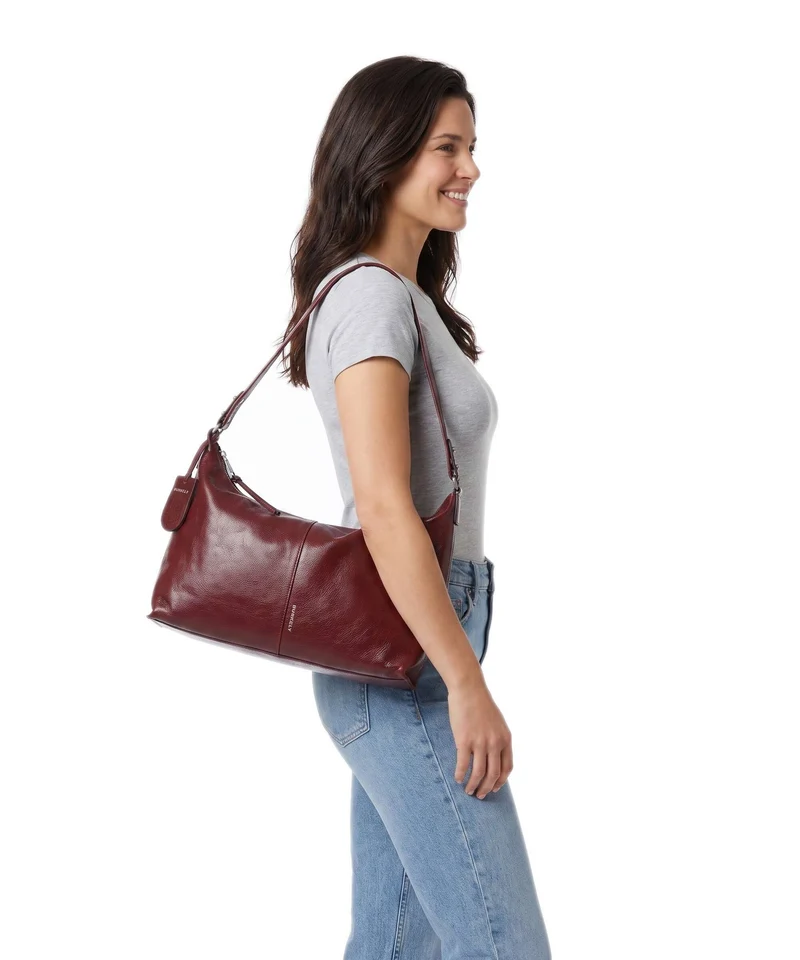 Burkely Myra Beuteltasche burgundy