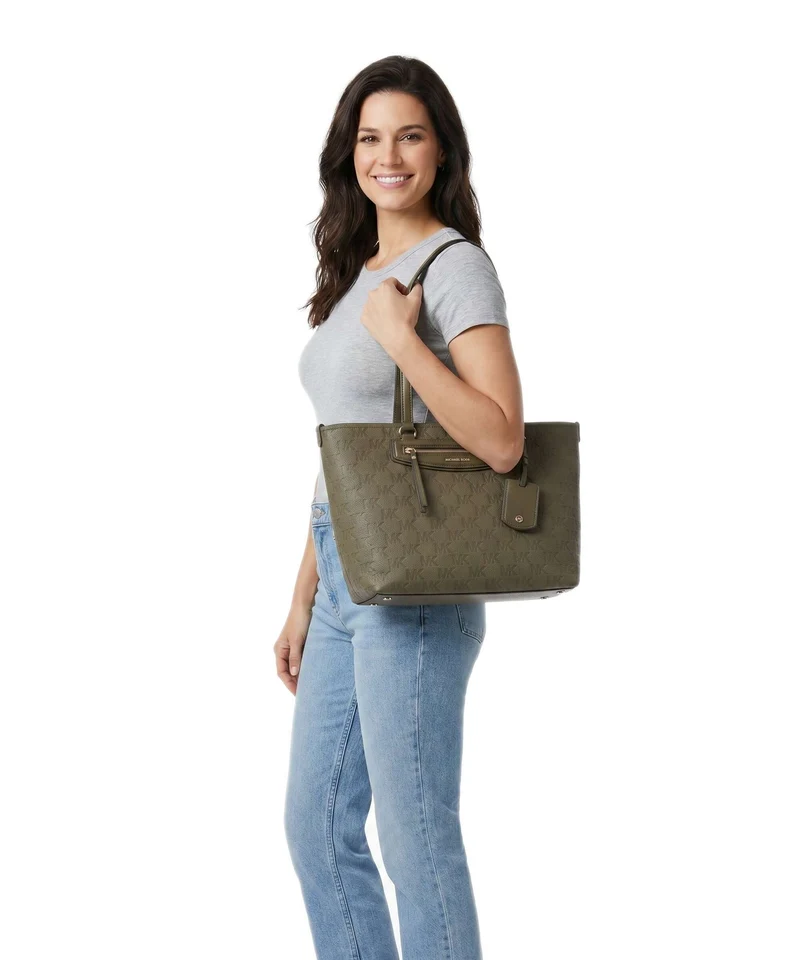 Michael Kors Jet Set Travel Medium Shopper loden