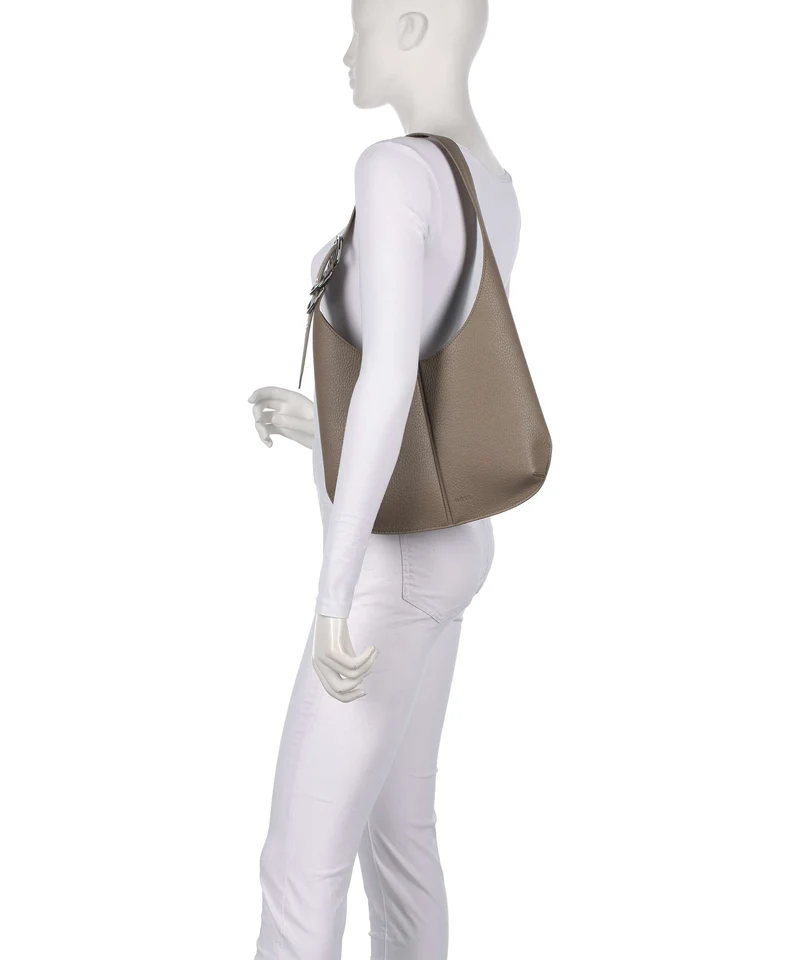 BOSS Clarice Beuteltasche brown overflow