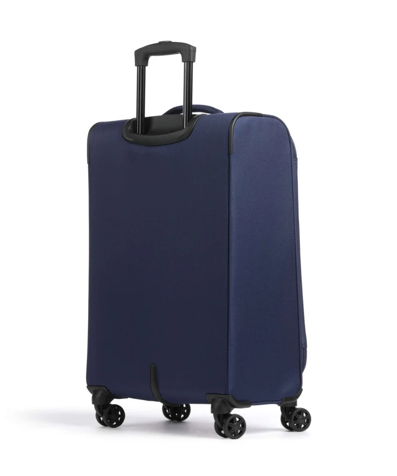 Travelite Priego 4-Rollen Trolley Set navy