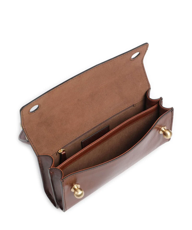 The Bridge Mara Schultertasche marrone