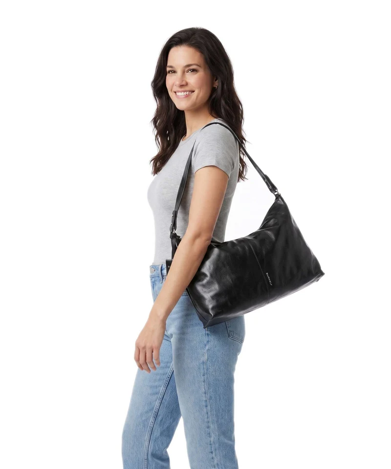 Burkely Myra Beuteltasche black