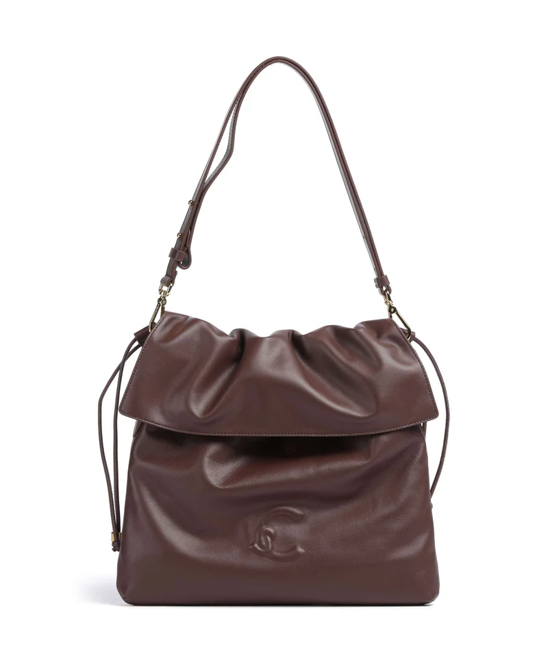 Coccinelle Lidia Beuteltasche berry