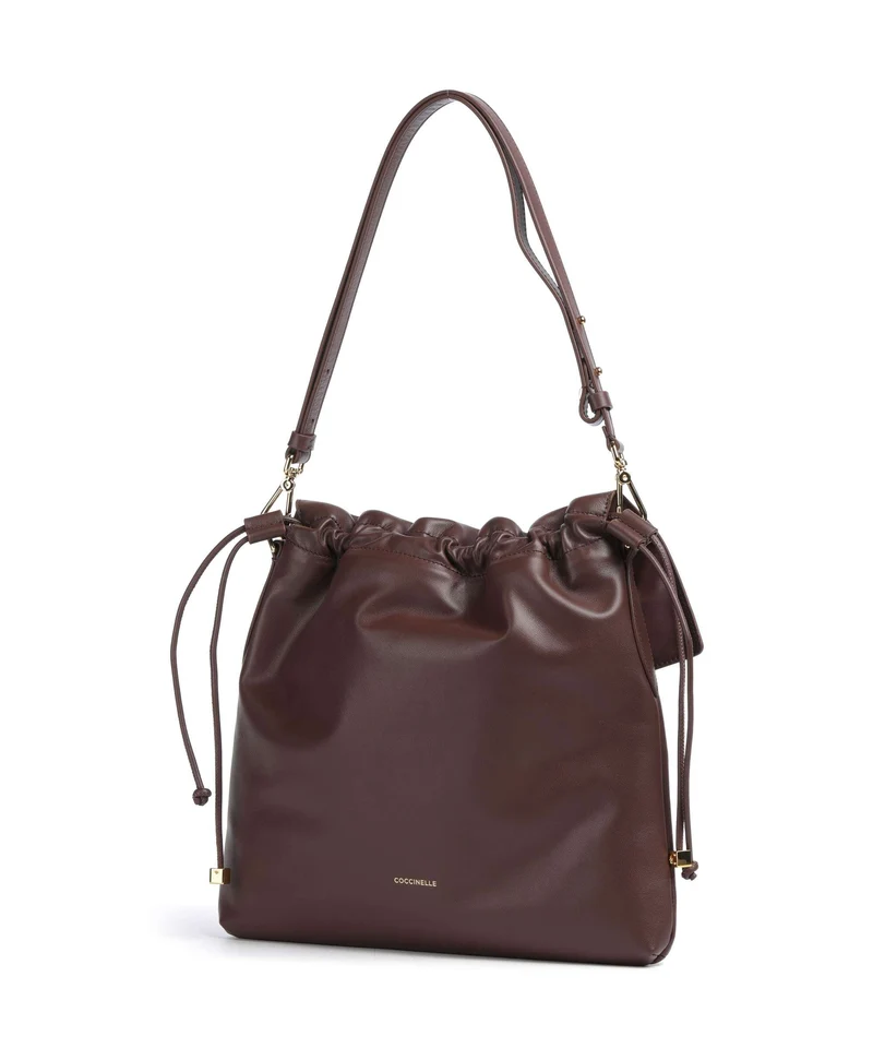 Coccinelle Lidia Beuteltasche berry