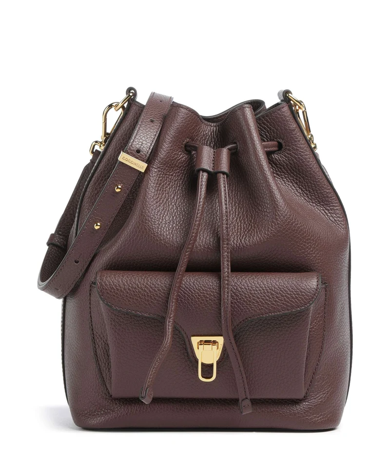 Coccinelle Beat Generation Bucket Handtasche berry