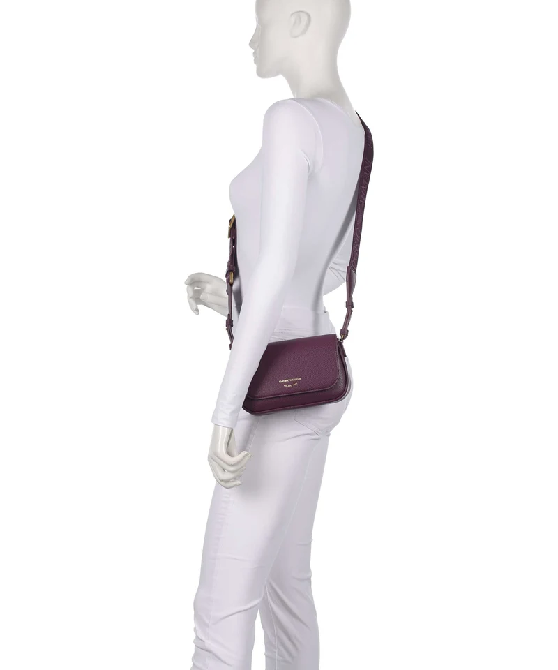 Emporio Armani Lilly Umhängetasche aubergine/foliage