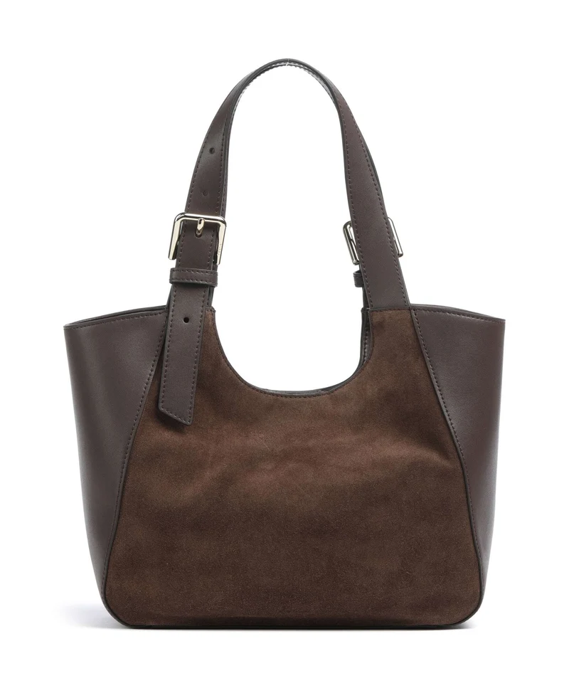Furla Dora S Beuteltasche toni cioccolato