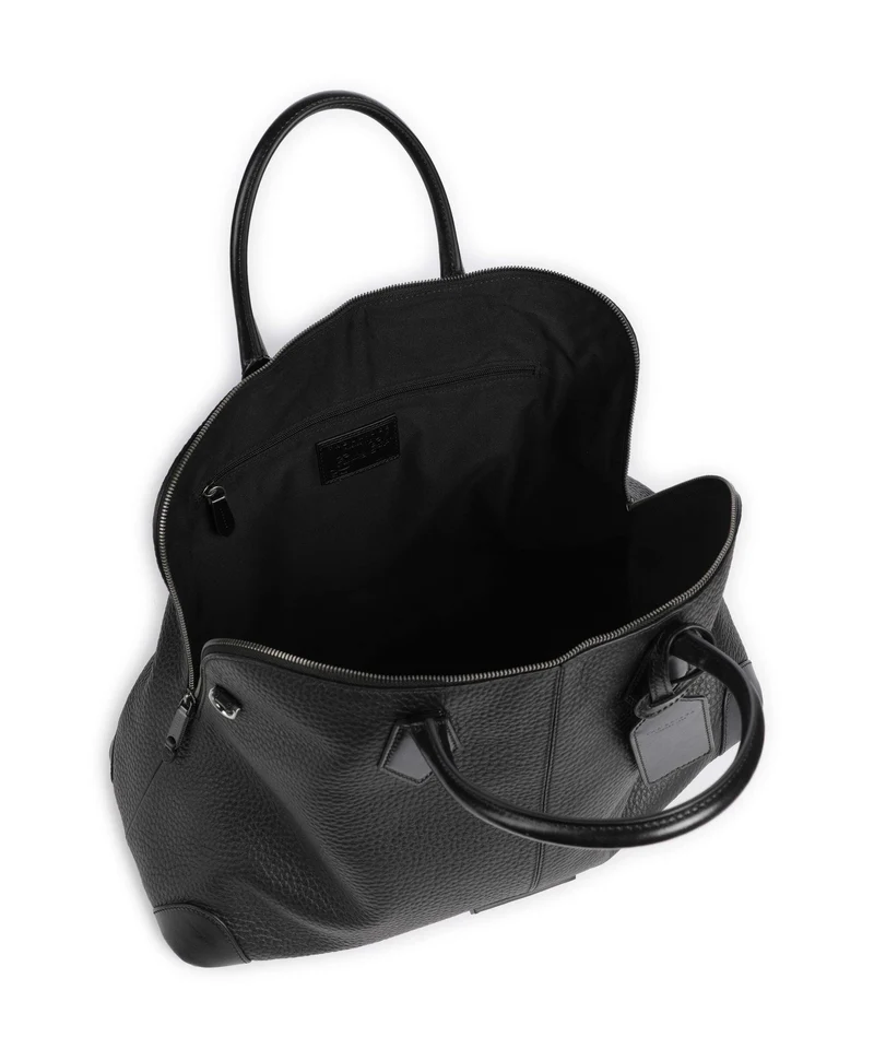 The Bridge Travel Soft Weekender nero