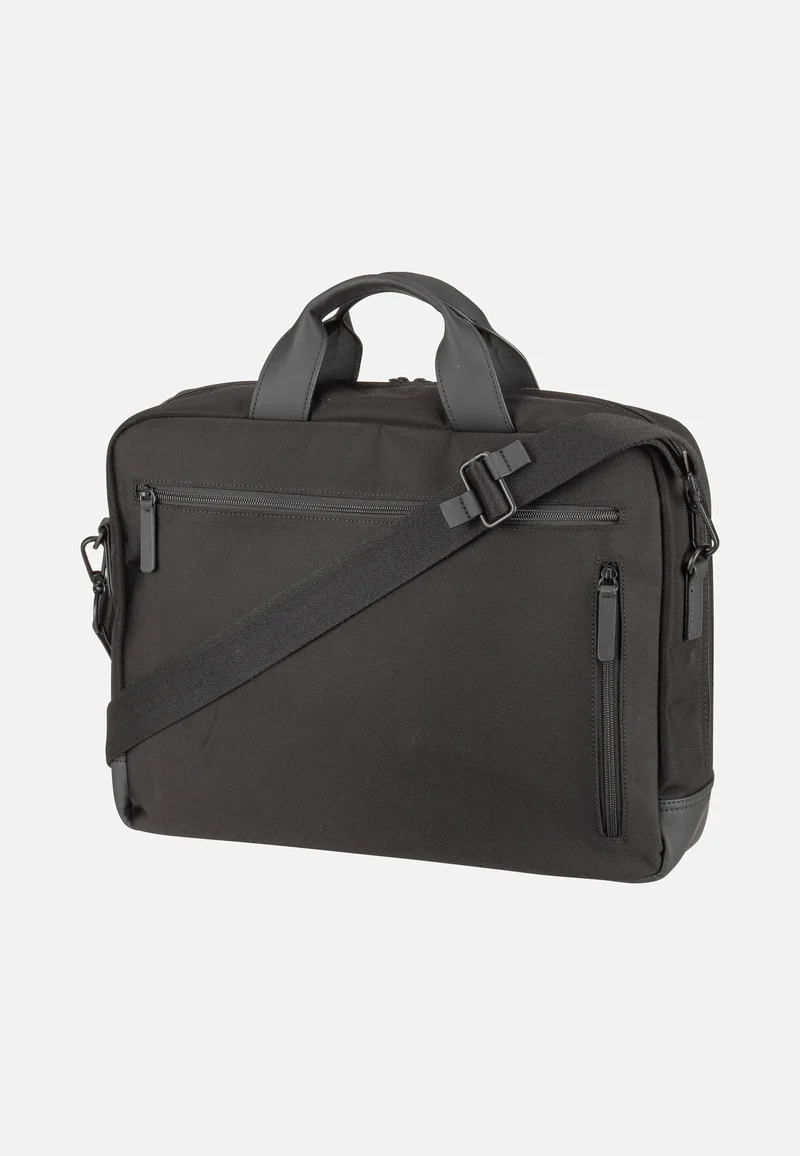 Tallinn Business Bag 1 Comp Black - Aktentasche