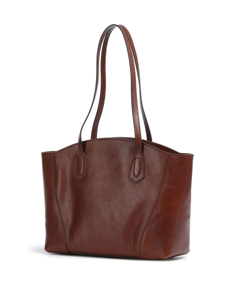 The Bridge Magda Shopper marrone