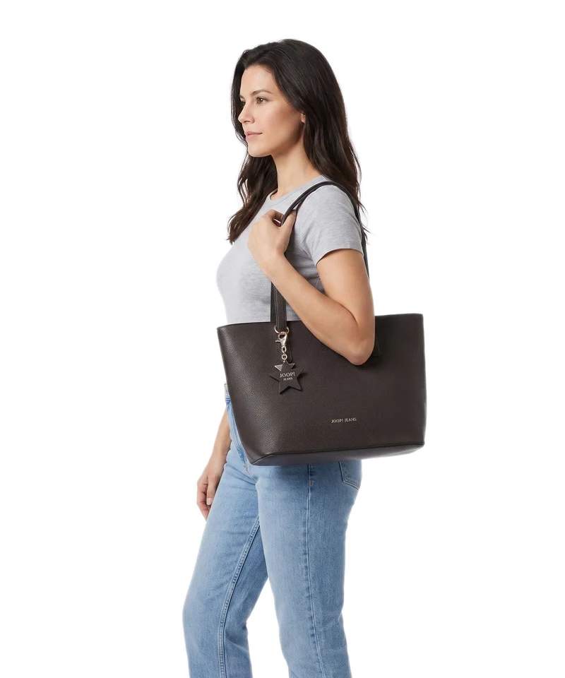 JOOP! Jeans Salve Lara Shopper darkbrown