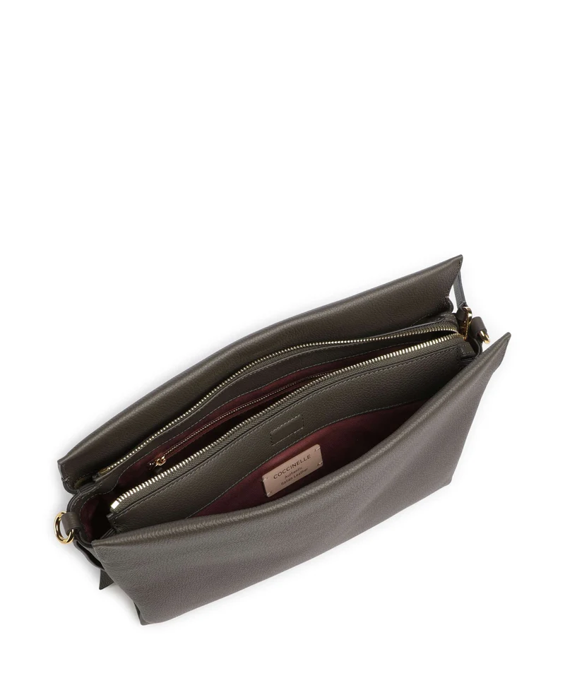 Coccinelle Boheme Grana Double Beuteltasche fango/honey