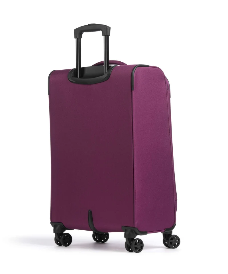 Travelite Priego 4-Rollen Trolley Set berry