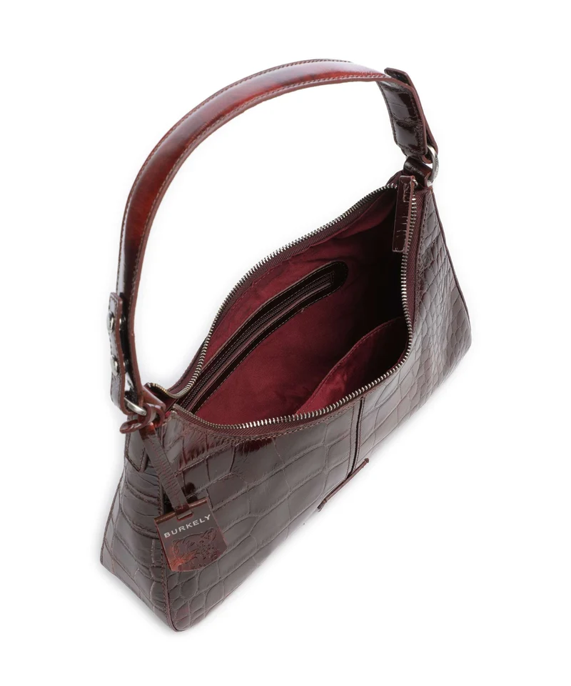 Burkely Cool Colbie Schultertasche burgundy patent
