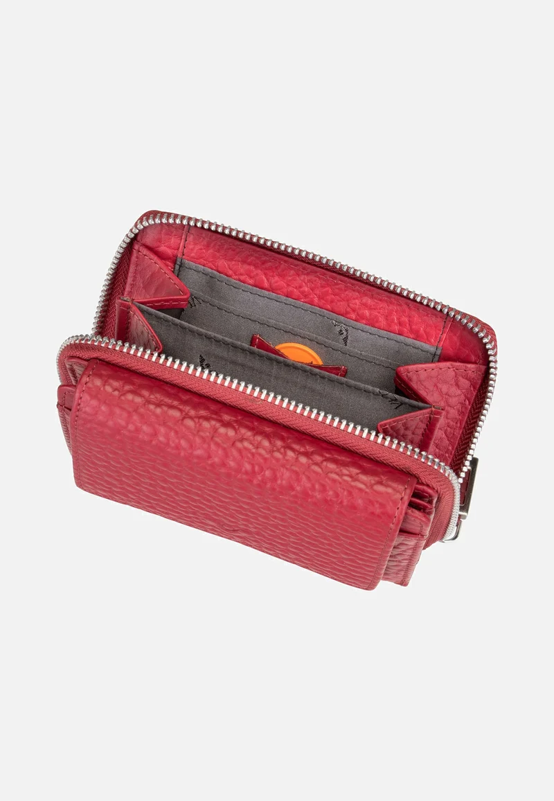 Hirsch 70607 Granat - Portemonnaie