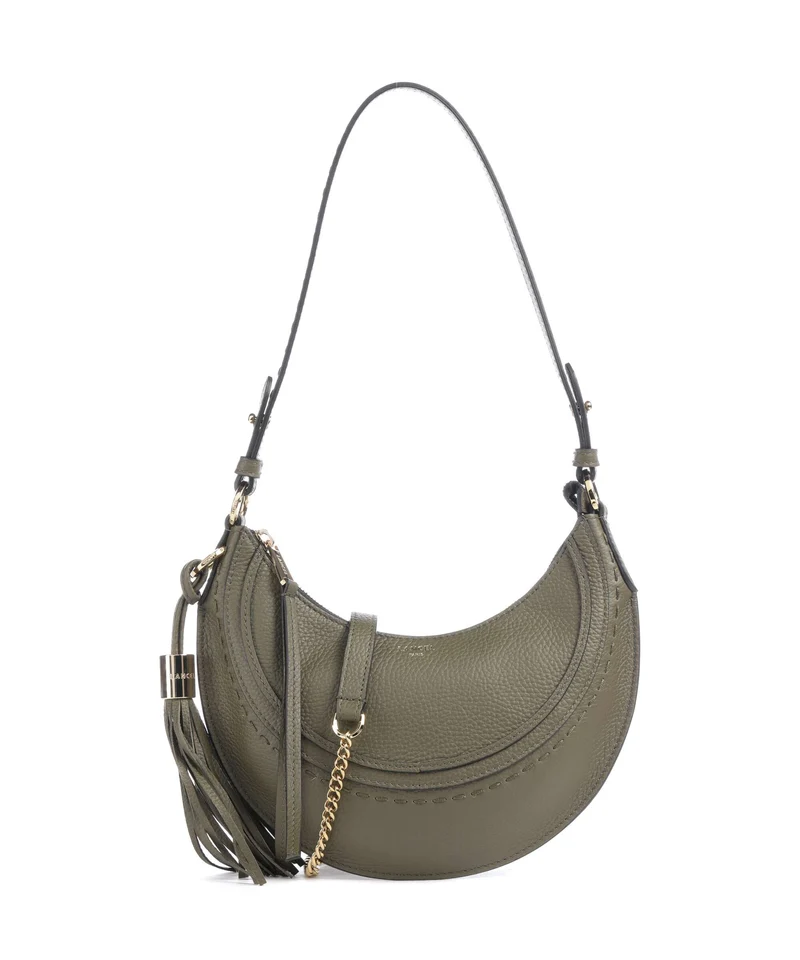 Lancel Hobohème S Schultertasche dark khaki
