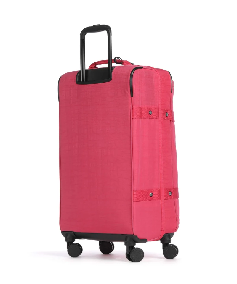Kipling Basic Spontaneous M 4-Rollen Trolley resort pink