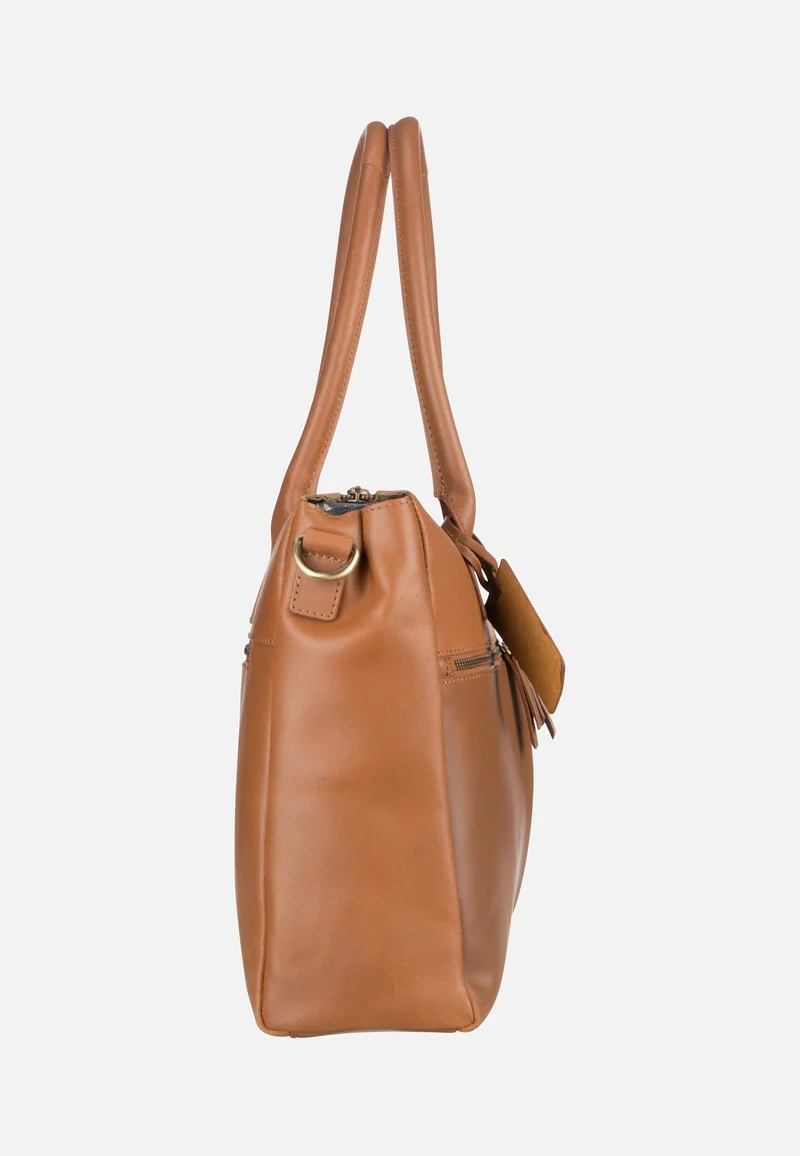Vintage Valerie Laptopbag 15'' 6988 Cognac - Aktentasche