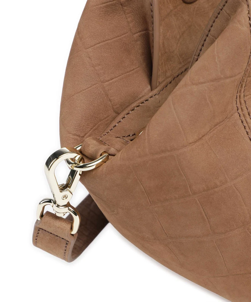 Aigner Carré Soft M Handtasche saddle brown