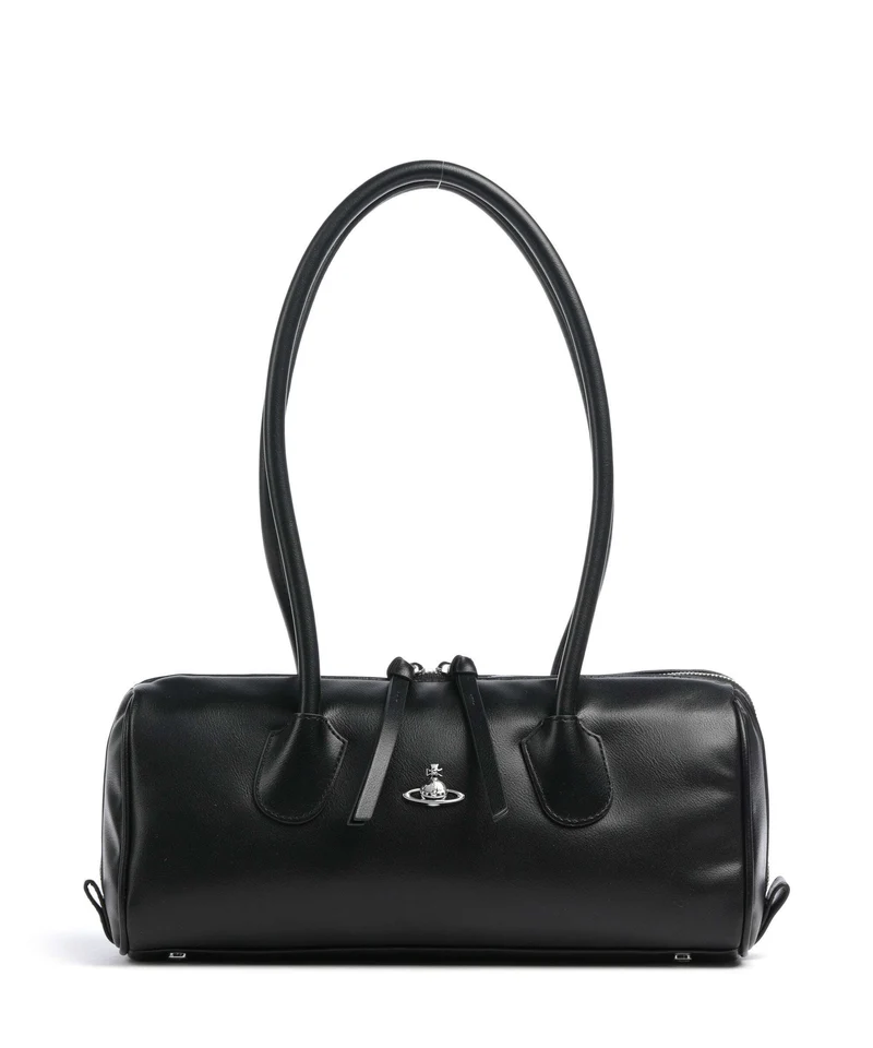 Vivienne Westwood Polly Smooth Schultertasche black