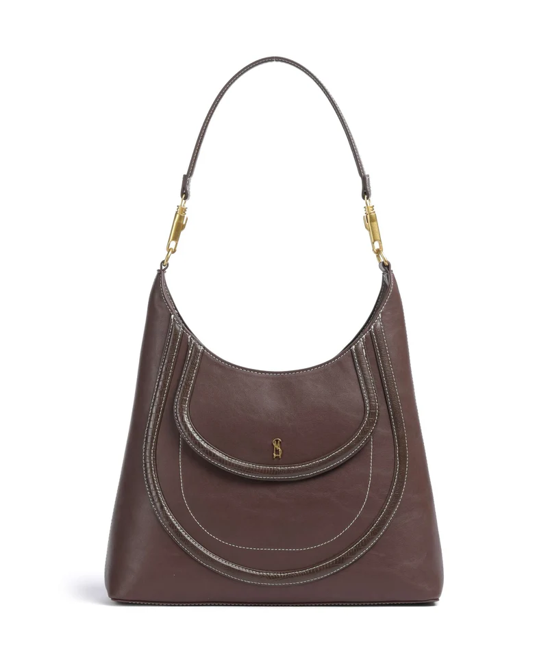 Steve Madden BSALUS Schultertasche chocolate/gold