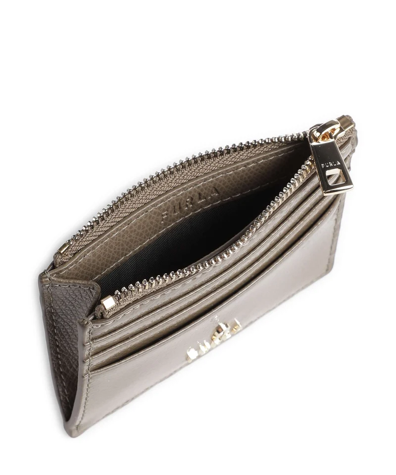 Furla Camelia S Kreditkartenetui muddy gray