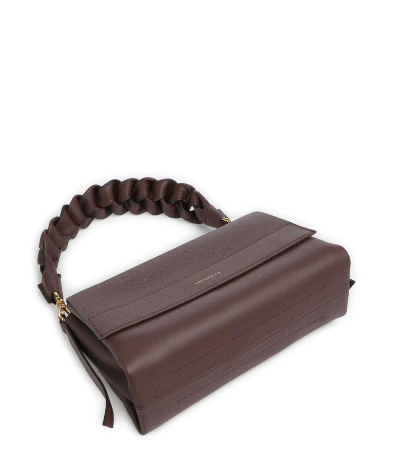 Coccinelle Boheme Grana Double Schultertasche berry/winter rose