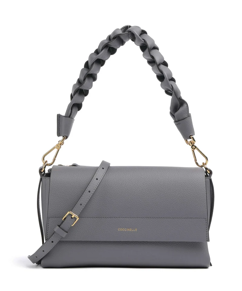 Coccinelle Boheme Grana Double Schultertasche stove/midnight blue