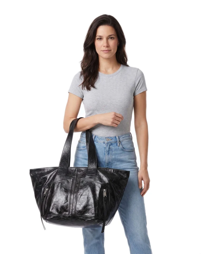 AllSaints Jean Rey Shopper black/silver