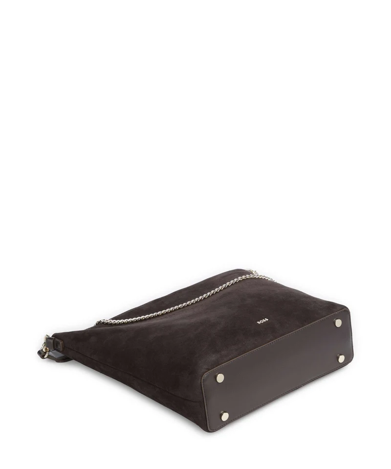 BOSS Yelena Beuteltasche dark brown