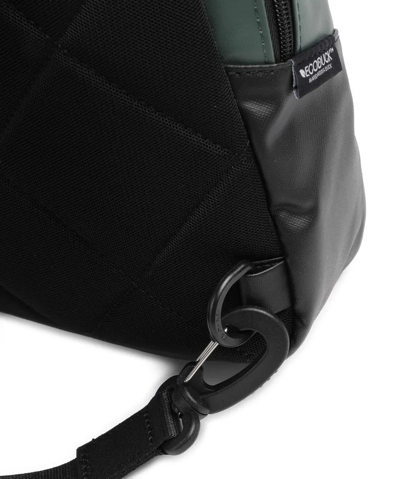 Mandarina Duck Coated Slingbag deep green