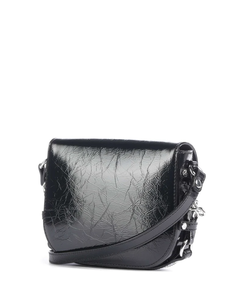 Vivienne Westwood Hunter Naplak Schultertasche black