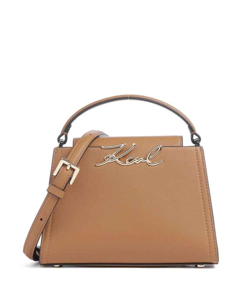 Karl Lagerfeld K/Signature Mini Handtasche caramel