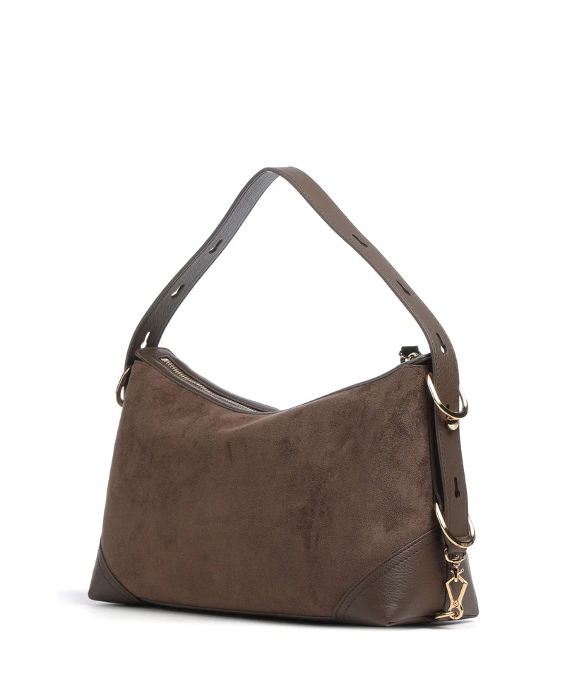 Love Moschino Signature Beuteltasche marrone