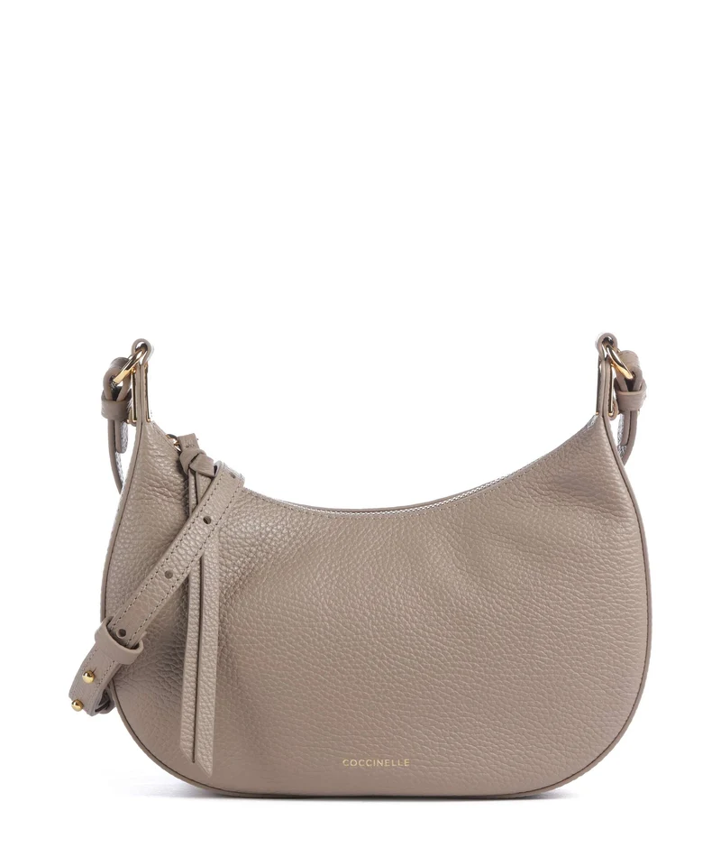 Coccinelle Fujiko Umhängetasche warm taupe