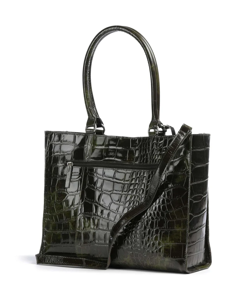 Burkely Cool Colbie Shopper olive patent