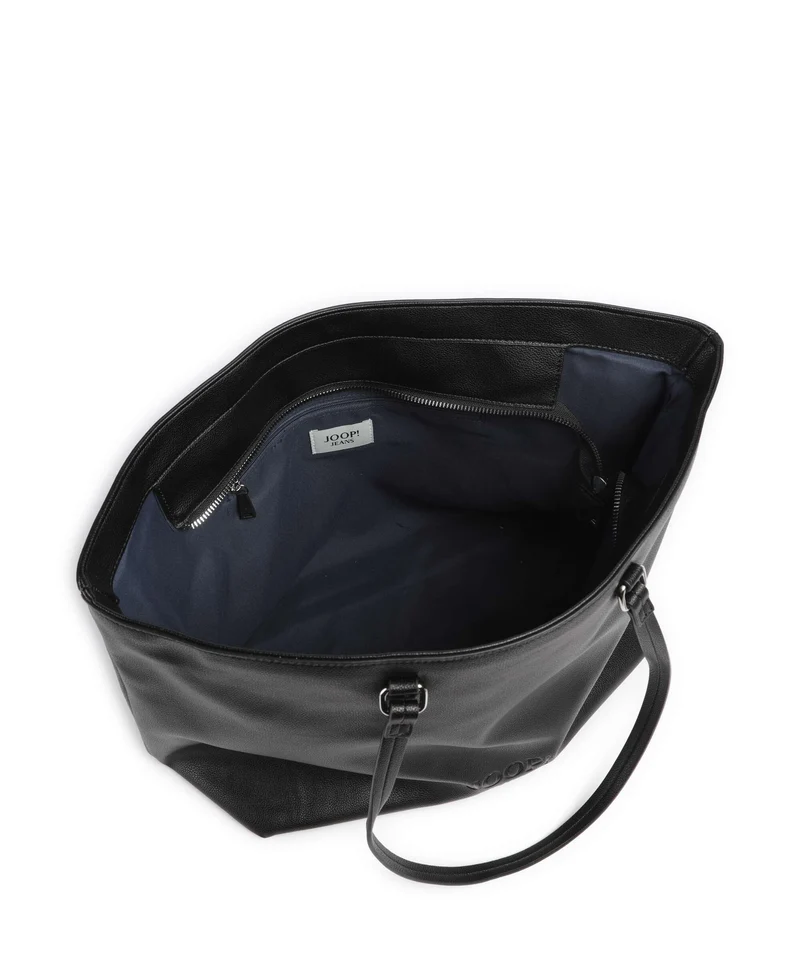 JOOP! Jeans Cuore Lettera Lara Shopper black