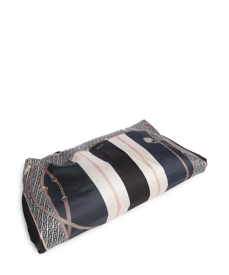 Liu Jo Foulard Beuteltasche st metall nero