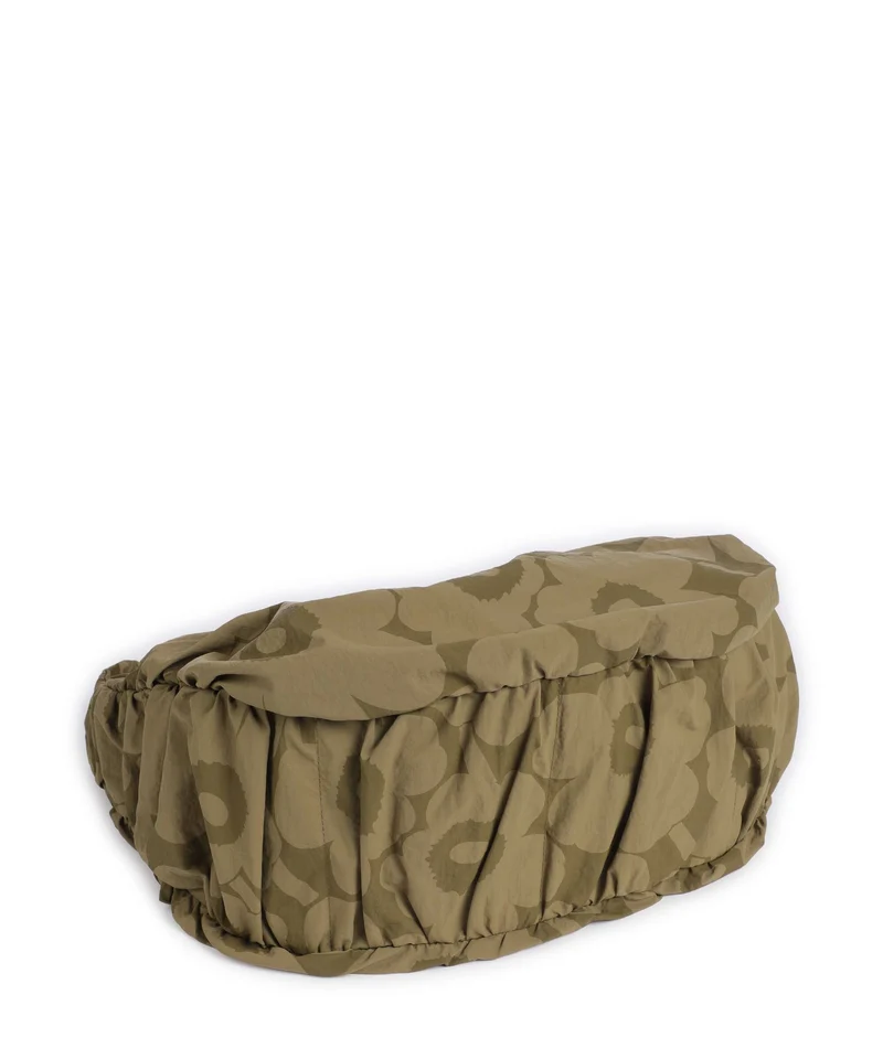 Marimekko Utu L Unikko Beuteltasche olive green/khaki green