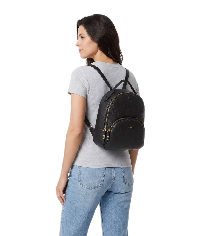 Liu Jo Manhattan M Rucksack nero