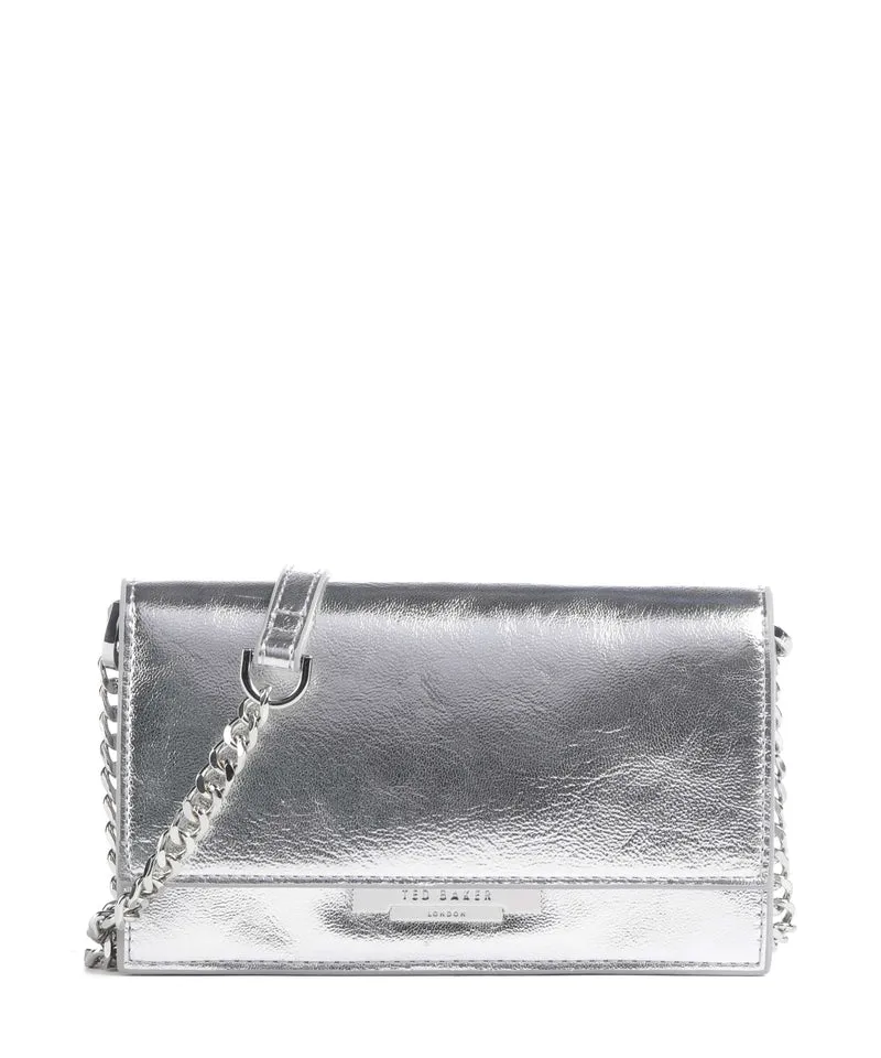 Ted Baker Mahiria Umhängetasche silvercol