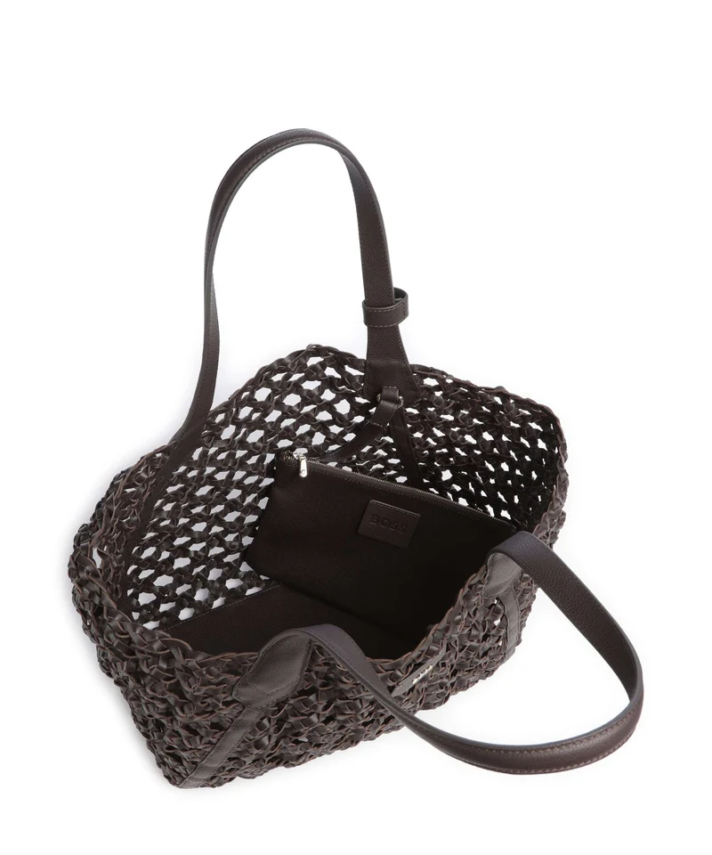 BOSS Lenah Beuteltasche dark brown