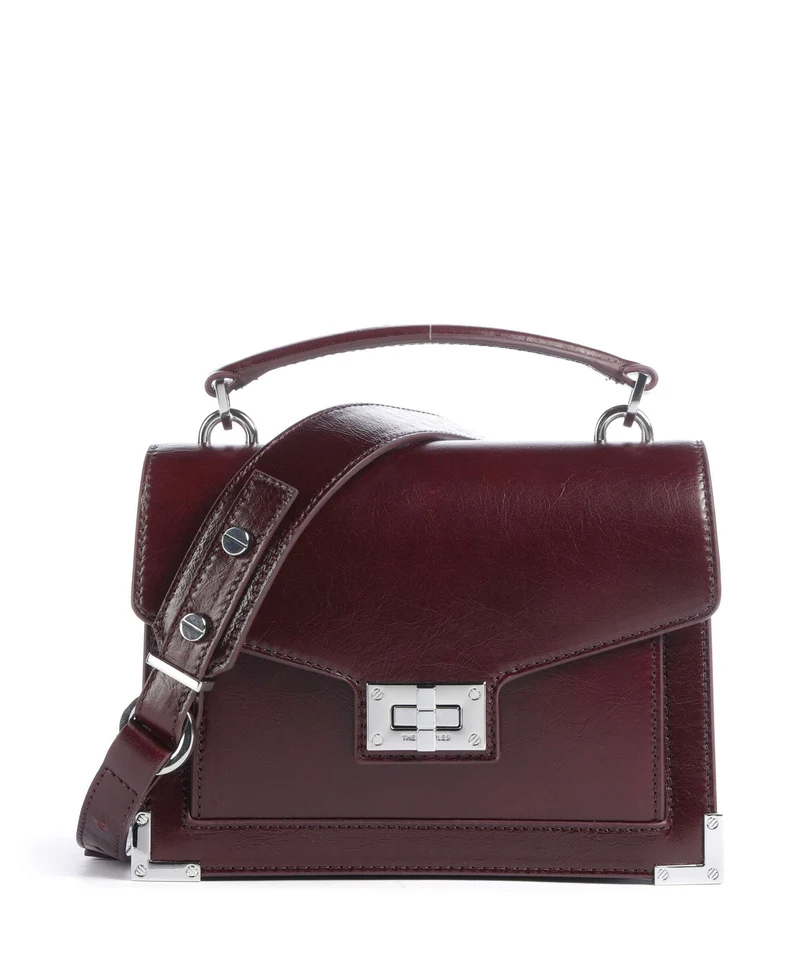 The Kooples Emily Small Umhängetasche bordeaux