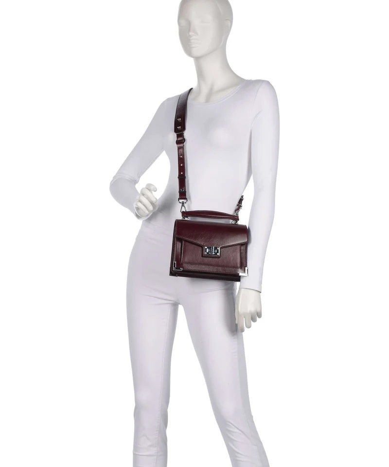 The Kooples Emily Small Umhängetasche bordeaux
