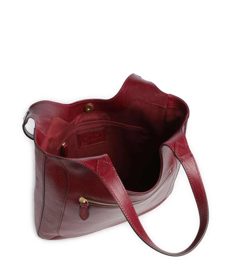The Bridge Luce Soft Beuteltasche barolo